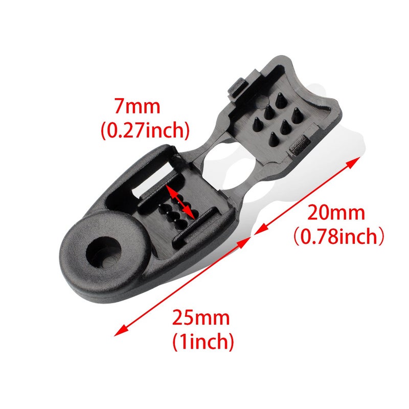 DYZD Premium Nylon Zipper Pulls Cord Rope End Paracord for Layyard, DIY Replacement Zipper Fixer (Black, 10 PCS) - Image 2